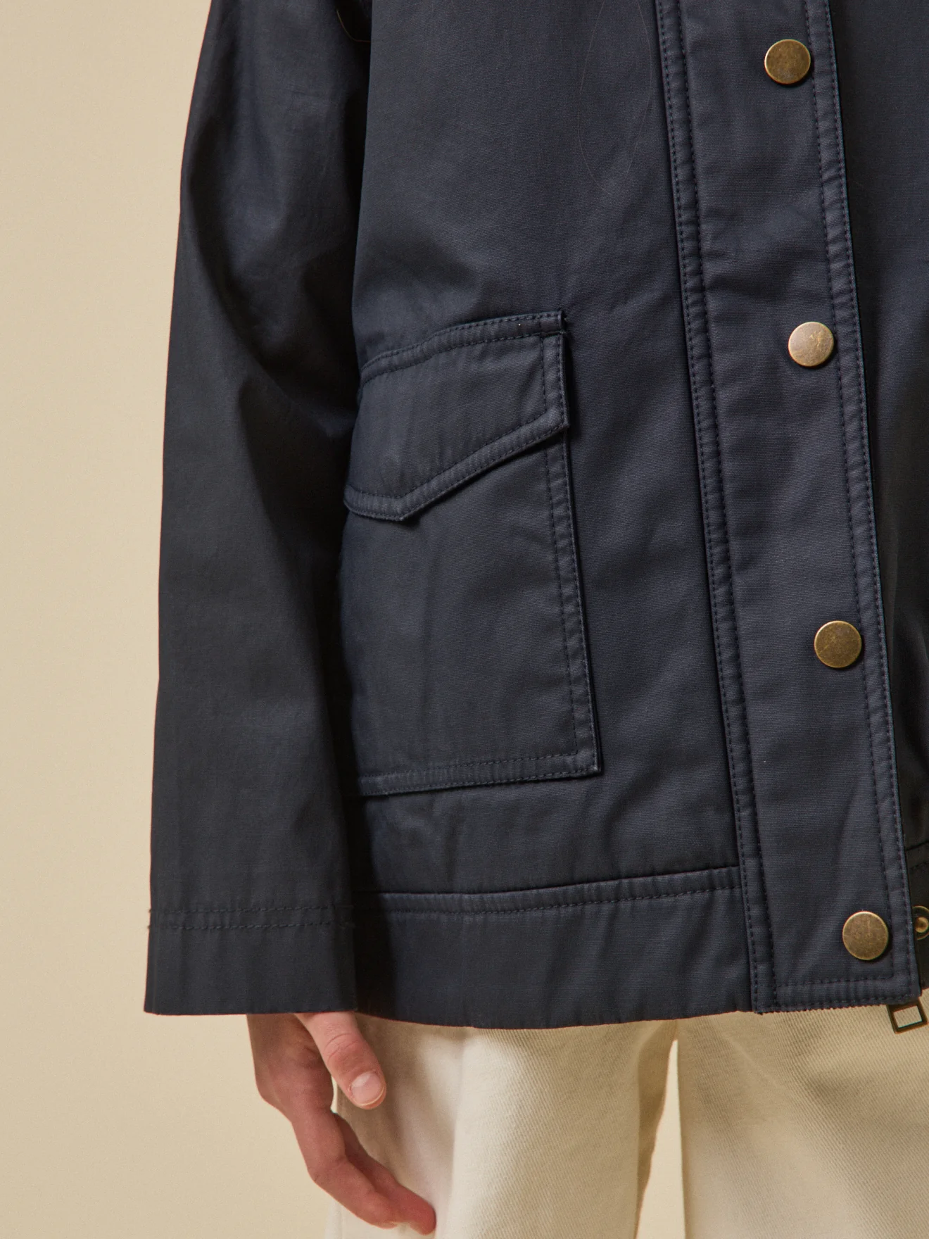 Veste en coton enduit - Collection Junior - Image 6