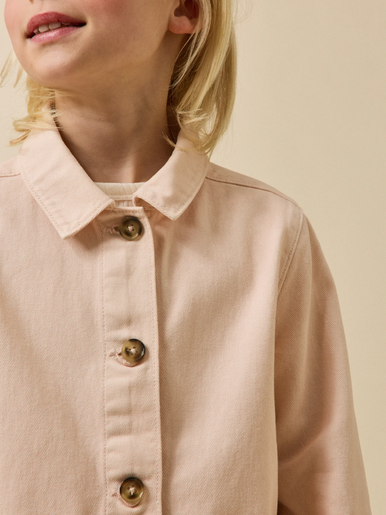 Veste worker Fille en denim - Image 3